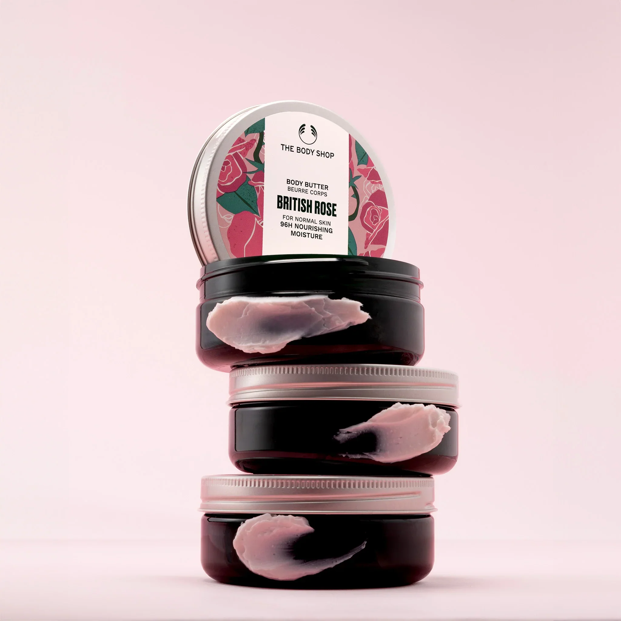 British Rose Body Butter 400ml - Image 6