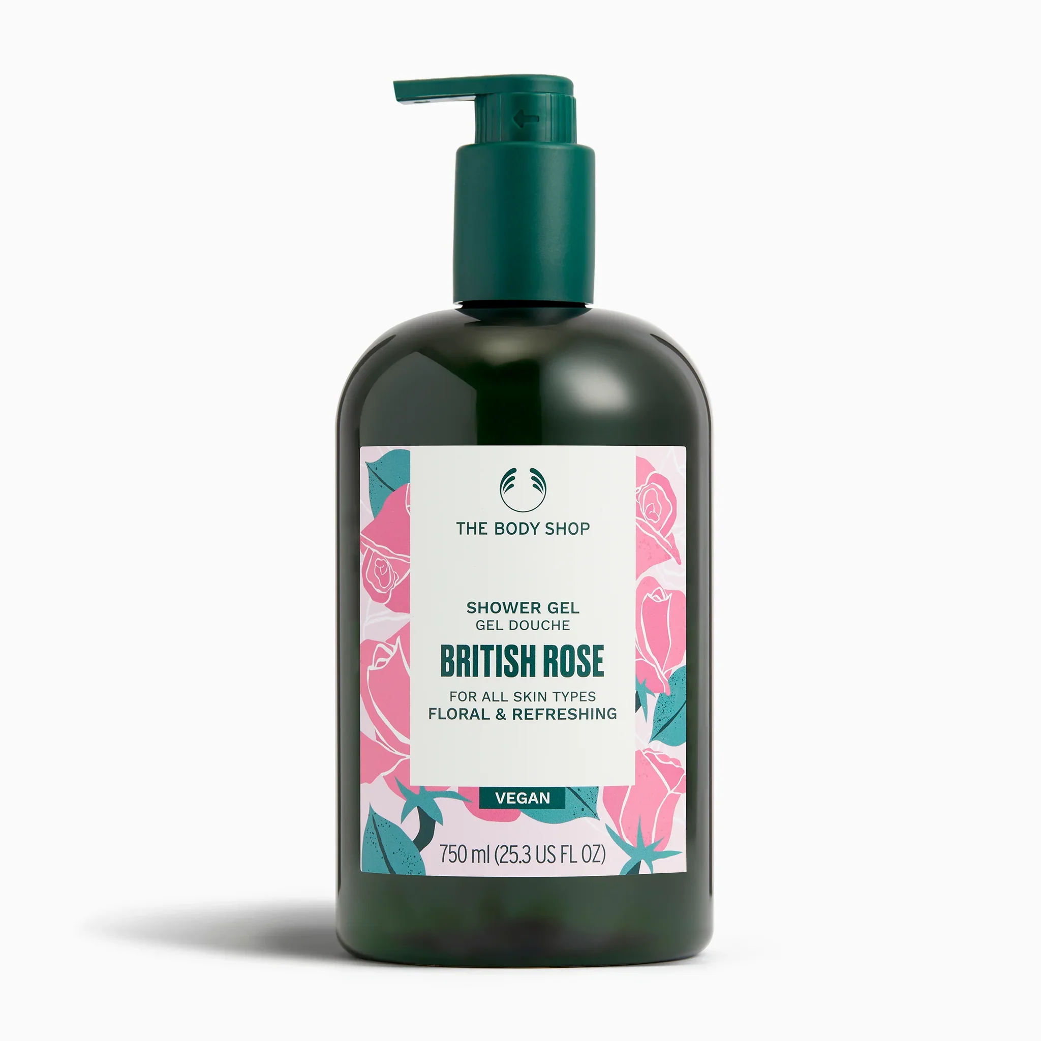 British Rose Shower Gel 60ml - Image 4