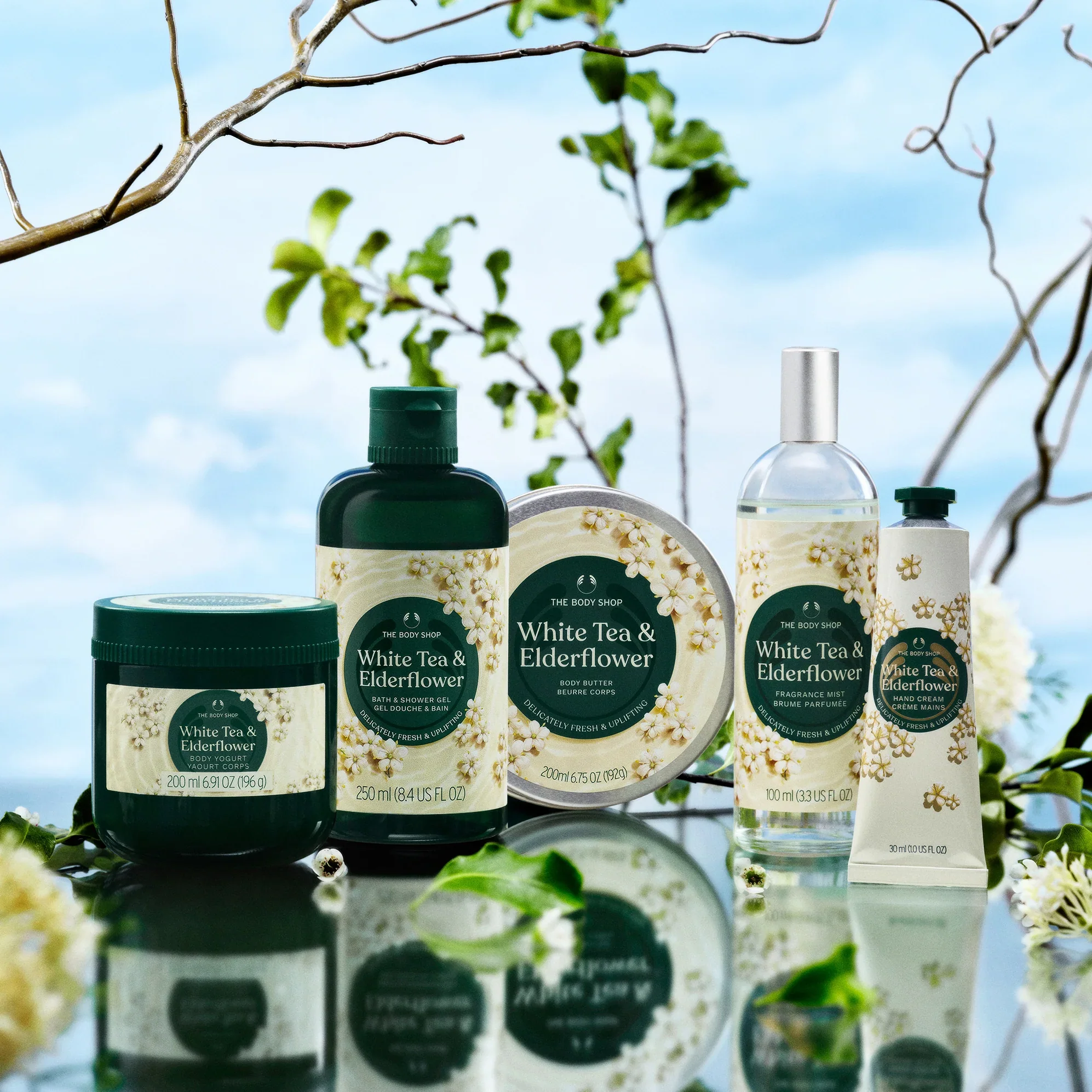 White Tea & Elderflower Essentials Gift Set - Image 3